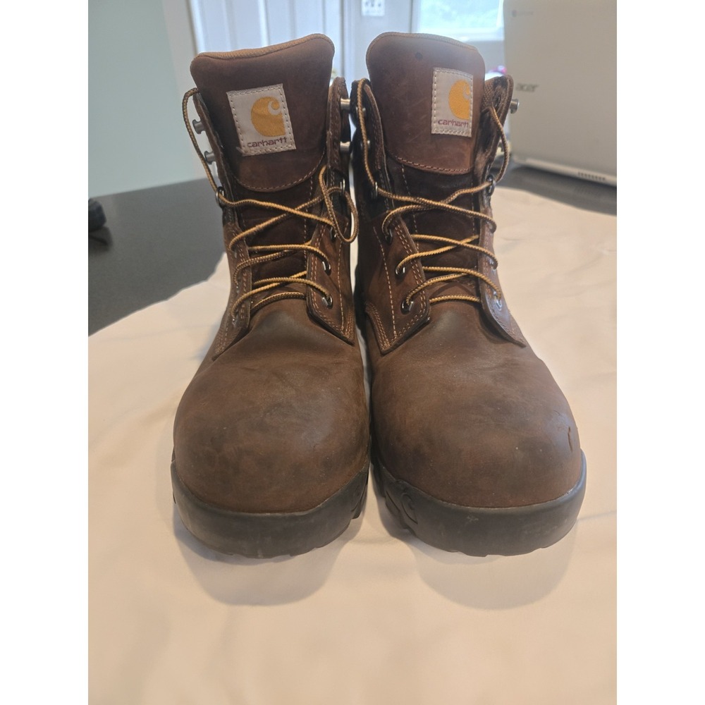 Carhartt CMF6366 Rugged Flex Composite Toe Work Boots Mens 11.5M EH SR Brown